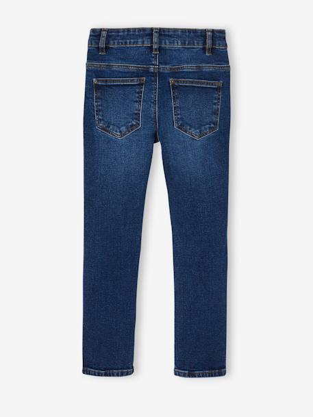 Jean garçon slim stone 12 - vertbaudet enfant 