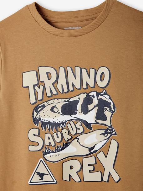 T-shirt dinosaure garçon beige+bleu nuit 3 - vertbaudet enfant 