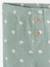 Legging bébé fille en maille côtelée vanille+vert sauge 6 - vertbaudet enfant 