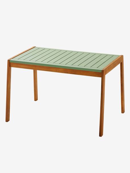 Table outdoor maternelle Summer kaki 1 - vertbaudet enfant 