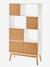Bibliothèque CHEVRONS blanc/bois 5 - vertbaudet enfant 