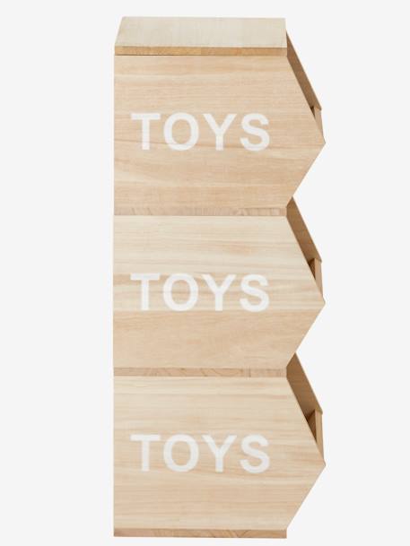 Meuble vertical 3 bacs Toys bois 3 - vertbaudet enfant 