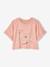 T-shirt cropped sport fille motifs égéries abricot 4 - vertbaudet enfant 
