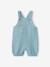 Salopette bébé naissance en gaze de coton beige+denim bleached+vert d'eau 5 - vertbaudet enfant 