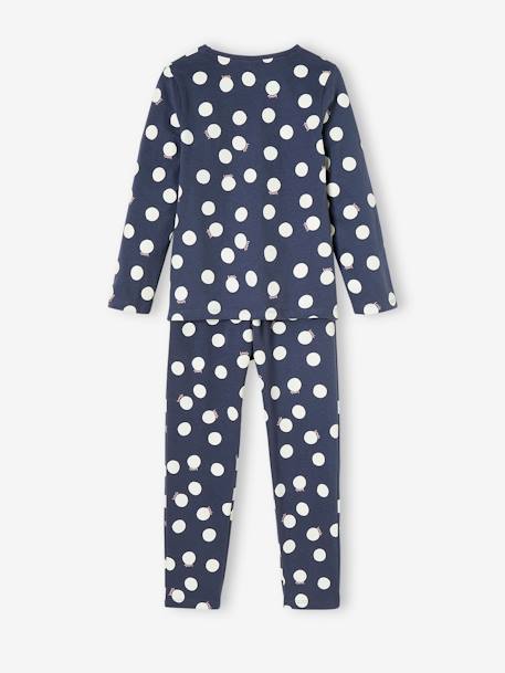 Pyjama à pois fille marine 4 - vertbaudet enfant 