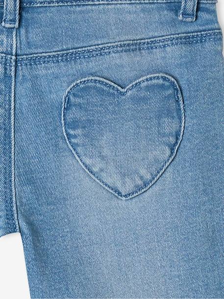 Pantacourt denim à noeud fille double stone+stone 7 - vertbaudet enfant 