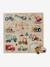 Puzzle boutons Chantier en bois FSC® jaune 3 - vertbaudet enfant 