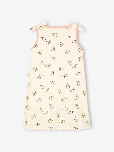 Chemise de nuit fille citrons écru 2 - vertbaudet enfant 