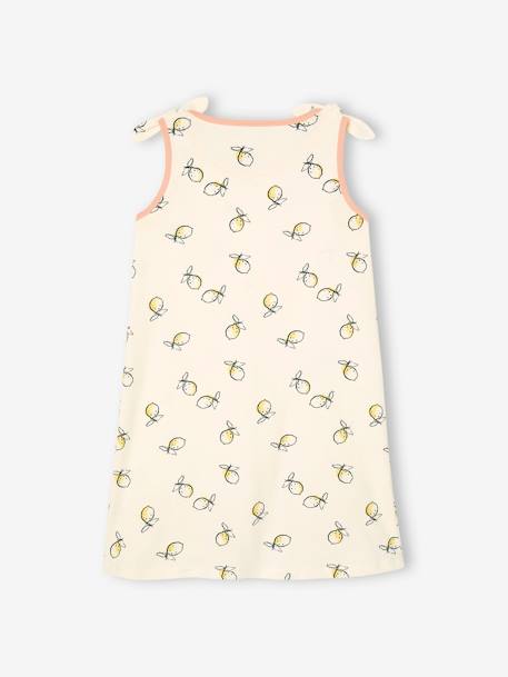 Chemise de nuit fille citrons écru 2 - vertbaudet enfant 