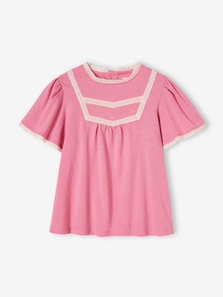 T-shirt blouse fille détails jour échelle  - vertbaudet enfant