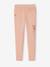 Tregging brodé MorphologiK Medium Fille rose poudré 1 - vertbaudet enfant 