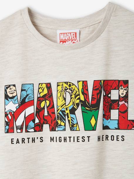 T-shirt garçon Marvel® beige chiné 3 - vertbaudet enfant 