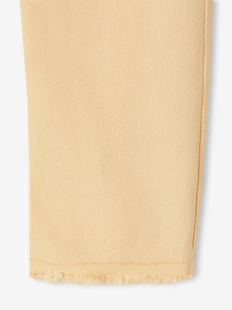 Tregging couleur fille abricot poudré+jaune pâle+mauve 12 - vertbaudet enfant 
