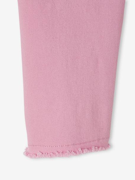 Tregging couleur fille abricot poudré+jaune pâle+mauve 17 - vertbaudet enfant 