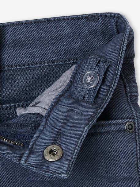Slim garçon couleur morphologique FIN argile+beige+bleu ardoise+bleu nuit+noir+tomette+vert émeraude 14 - vertbaudet enfant 