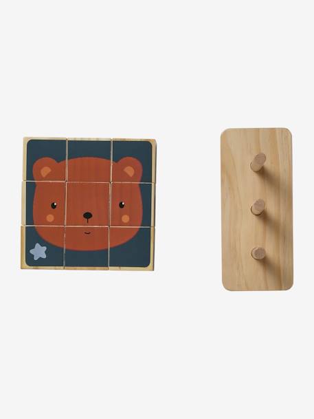 Puzzle de cubes à empiler en bois FSC® bois 7 - vertbaudet enfant 