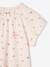 Chemise de nuit en maille côtelée 'cerises' + legging uni fille rose nude 6 - vertbaudet enfant 