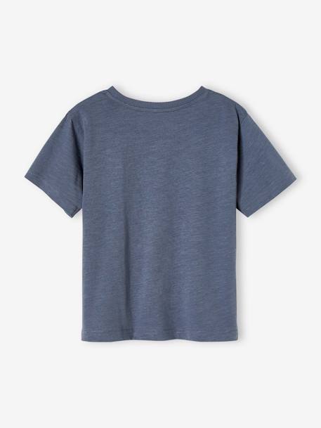 T-shirt animaux garçon bleu ardoise 4 - vertbaudet enfant 
