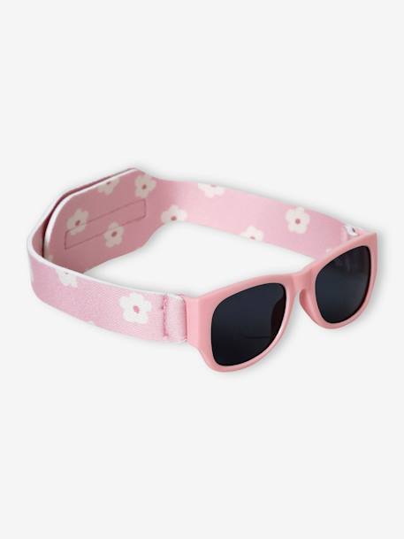 Bébé-Accessoires-Lunettes de soleil bébé fille à fleurs