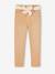 Pantalon Mom et sa ceinture en gaze de coton fille moutarde+pêche+rose 5 - vertbaudet enfant 