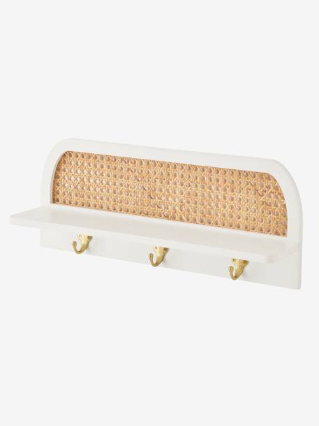 Etagère porte-manteau cannage écru 2 - vertbaudet enfant 
