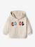 Sweat bébé zippé à capuche bleu ciel+écru 4 - vertbaudet enfant 