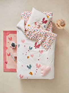 Parure housse de couette + taie d'oreiller enfant ENVOLEE  - vertbaudet enfant