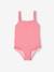 Maillot de bain 1 pièce imprimé et volanté fille rose bonbon 3 - vertbaudet enfant 