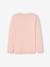 Pull Basics à message détails irisés fille rose 2 - vertbaudet enfant 