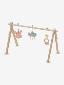 Grand tapis d'activités bébé Miffy avec arches et jouets d'éveil - Fluffy  rose