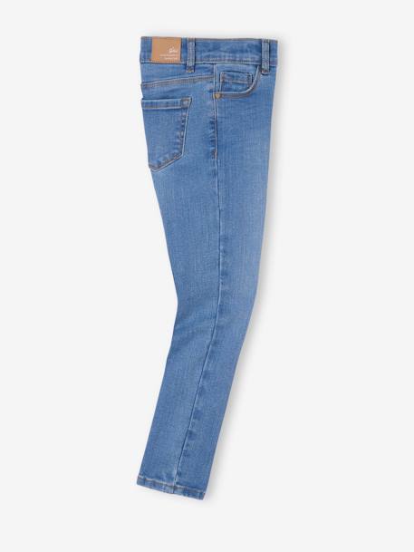 Pantalon skinny BASICS bleu jean+stone 10 - vertbaudet enfant 