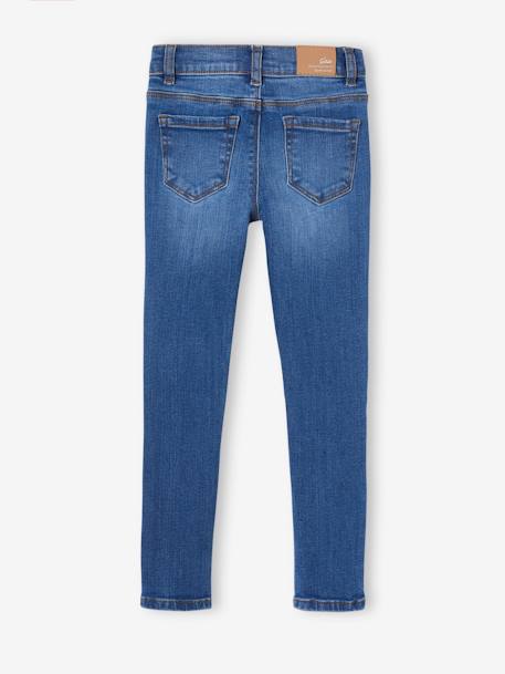 Pantalon skinny BASICS bleu jean+stone 2 - vertbaudet enfant 