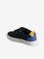 Baskets enfant cuir scratchs bleu jean+lot bleu+lot vert+marine 20 - vertbaudet enfant 