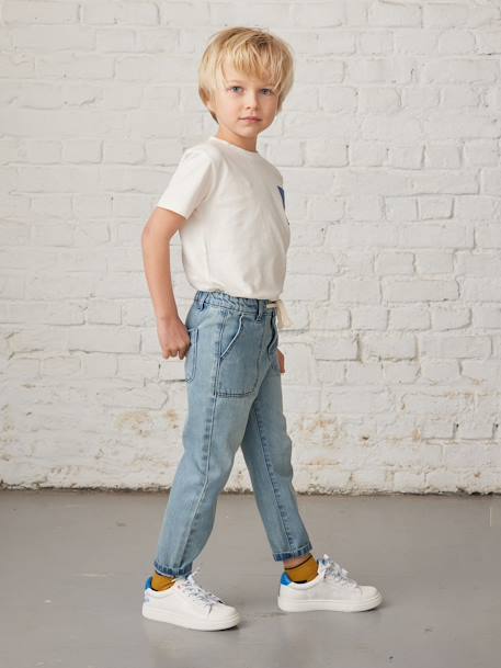 Lot de 7 paires de socquettes garçon bleu grisé 3 - vertbaudet enfant 