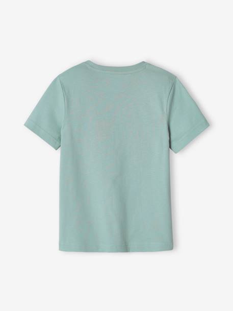 T-shirt garçon motif dinosaure géant menthe 2 - vertbaudet enfant 