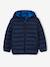 Doudoune légère à capuche garçon bleu jean+marine 4 - vertbaudet enfant 