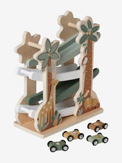 Idées cadeaux bébés et enfants-Jouet-Le toboggan des animaux TANZANIE en bois FSC®
