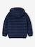 Doudoune légère à capuche garçon bleu jean+marine 5 - vertbaudet enfant 
