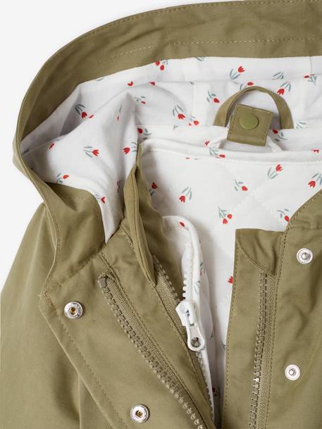 Parka 3 en 1 bébé avec blouson amovible kaki 5 - vertbaudet enfant 