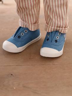 Chaussures bébé garçon montantes à semelle cuvette avec bout