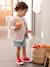 Short bébé fille paperbag avec ceinture imprimée denim bleached 3 - vertbaudet enfant 