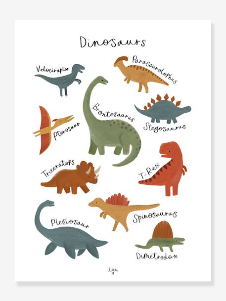Affiche Dinosaures Sunny LILIPINSO marron 1 - vertbaudet enfant 