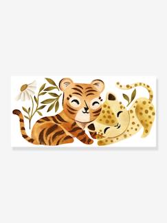 Fabrication française-Stickers XL Léopard/Tigre Felidae LILIPINSO