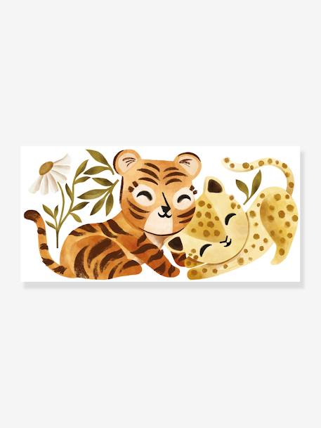 Stickers XL Léopard/Tigre Felidae LILIPINSO bronze 1 - vertbaudet enfant 