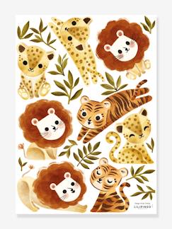 Linge de maison et décoration-Décoration-Papier peint, sticker-Stickers Animaux Savane Felidae LILIPINSO