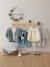 Blouse bébé broderie anglaise à volants blanc+bleu ciel+rose bonbon 10 - vertbaudet enfant 