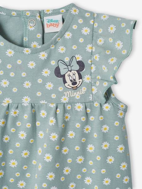 Robe bébé fille Disney Minnie® vert d'eau 3 - vertbaudet enfant 