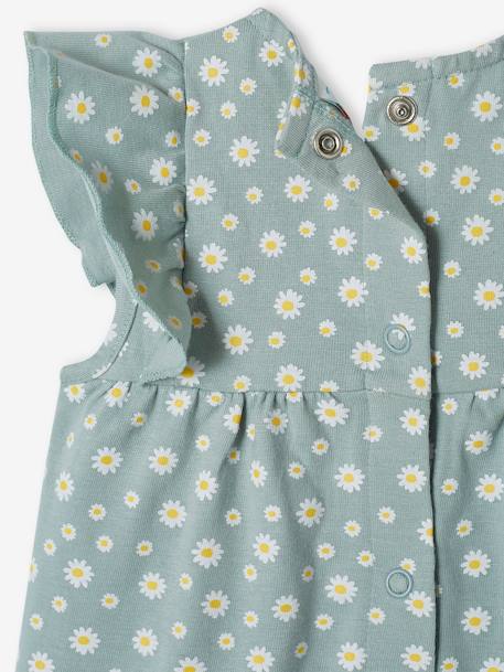 Robe bébé fille Disney Minnie vert d'eau 4 - vertbaudet enfant 