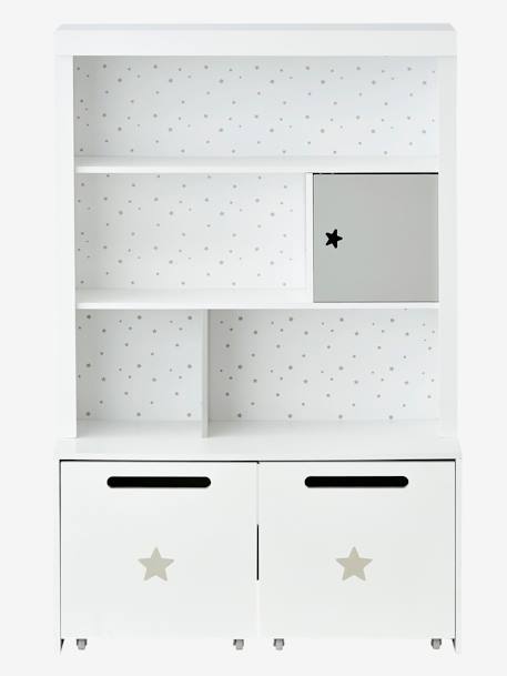 Etagère de rangement LIGNE SIRIUS blanc / gris 3 - vertbaudet enfant 