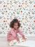 Papier peint Feuilles Fleurs Bloem LILIPINSO multicolore 2 - vertbaudet enfant 